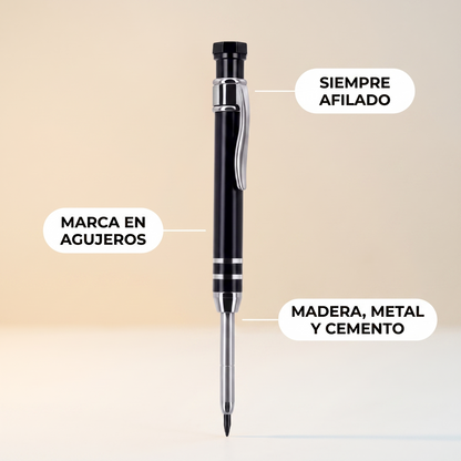 Lápiz de carpintero mecánico – marca donde otros no llegan