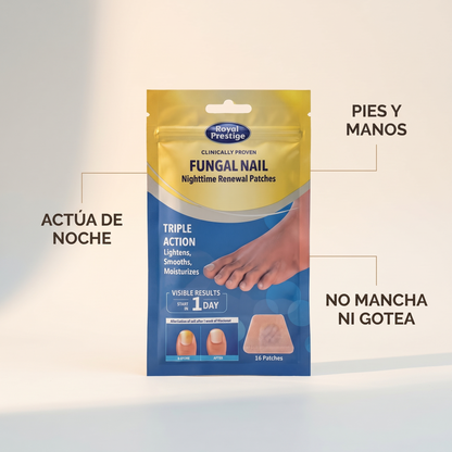 Parches nocturnos para uñas – Actúan mientras duermes