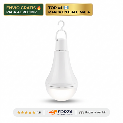 Foco LED portátil recargable con gancho – luz en apagones