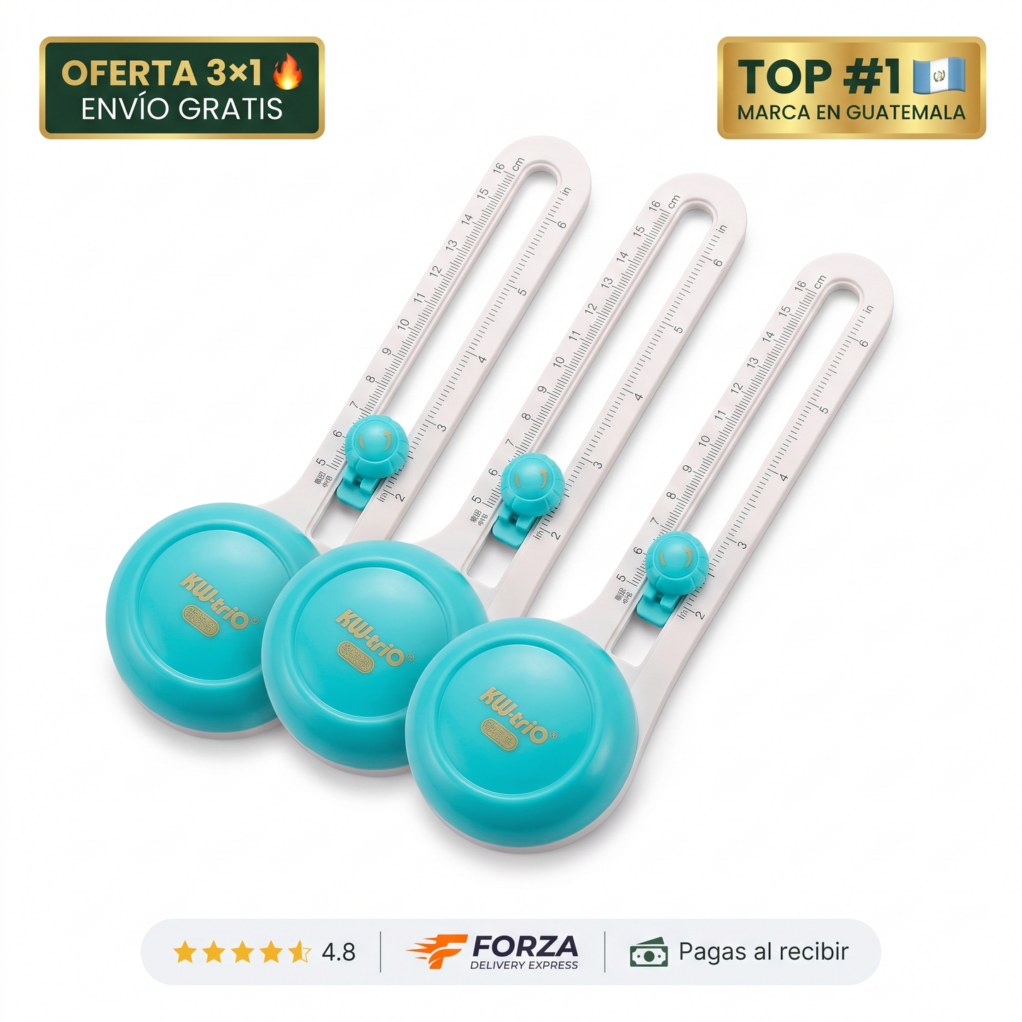 Cortador circular de papel 360° – círculos exactos sin tijeras