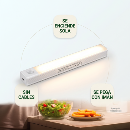 2x1 Lámparas LED con sensor de movimiento – luz automática sin cables