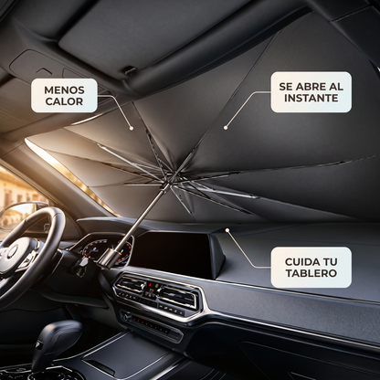 Parasol plegable para parabrisas – menos calor en tu carro