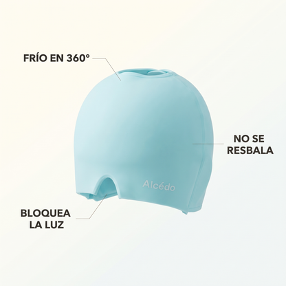 Gorro de gel para migrañas – Alivio frío sin pastillas