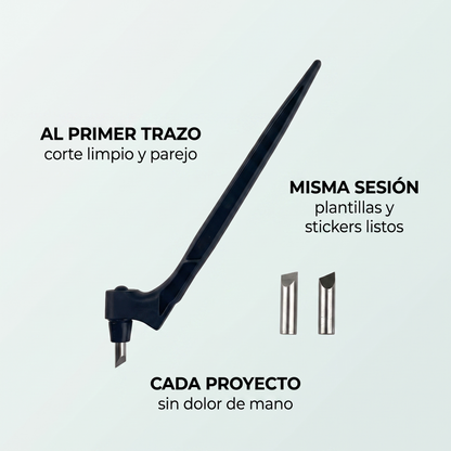 Cutter giratorio 360 manualidades – recorta curvas fáciles